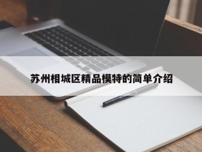 青岛苏州相城区精品模特的简单介绍